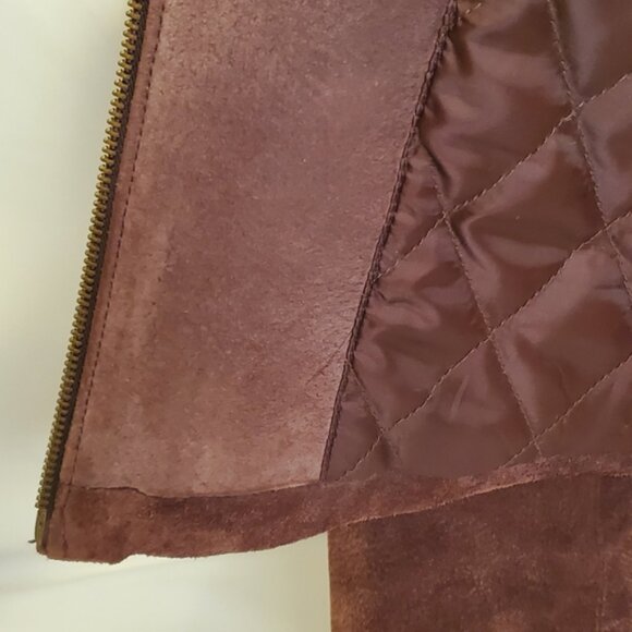 Genuine Leather Short Zippered Jacket - Picture 15 of 15